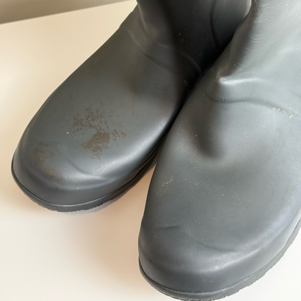 HUNTER Matte Black Boots size 6 - Picture 6 of 16